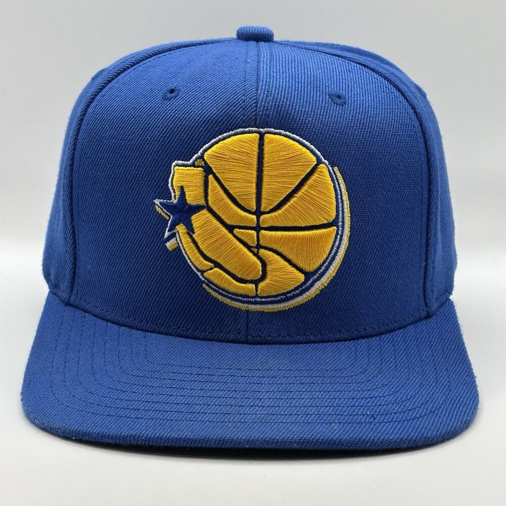 Golden State Warriors Hat Cap SnapBack Mitchell and Ness NBA HWC Team Logo